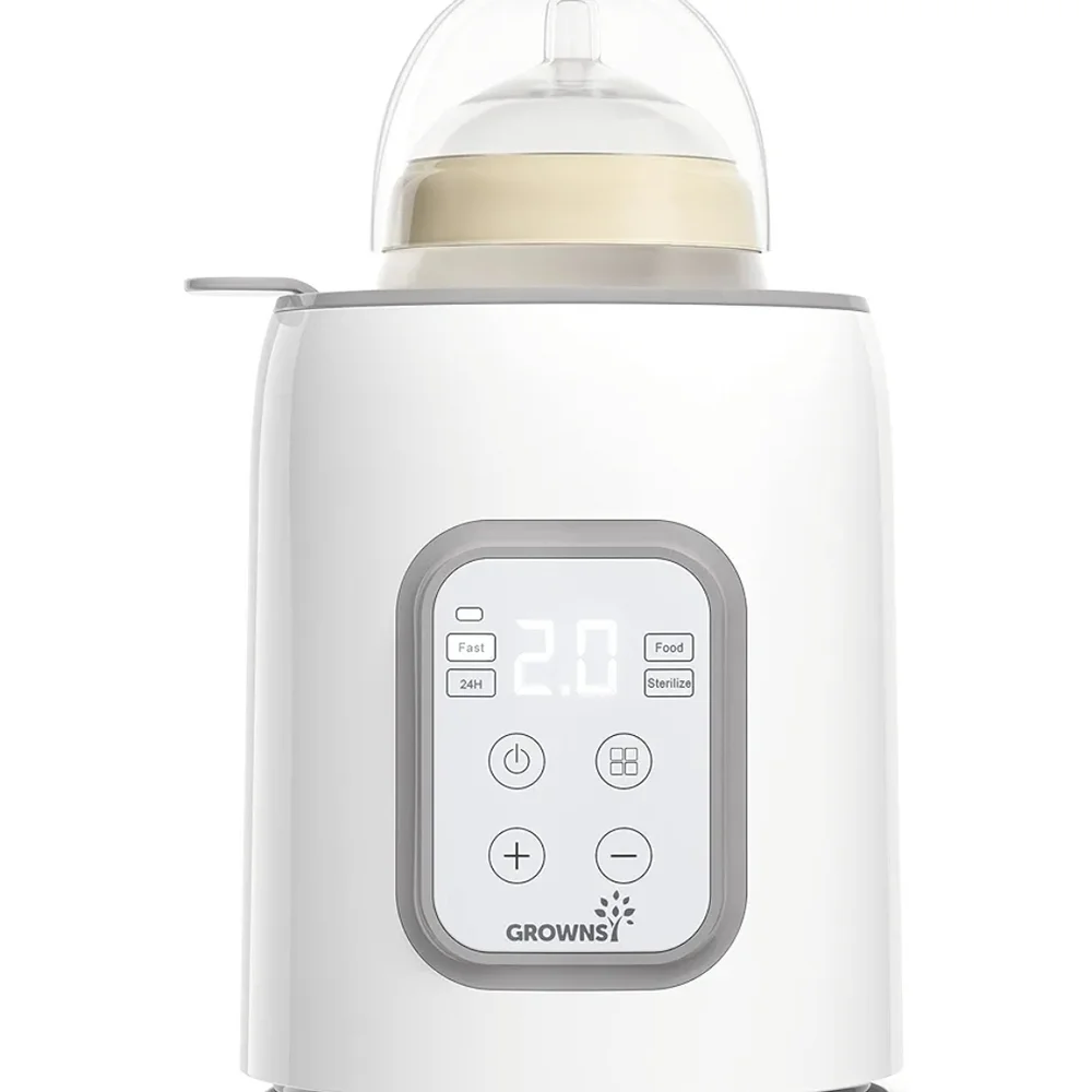 Grownsy White Baby Bottle Warmer
